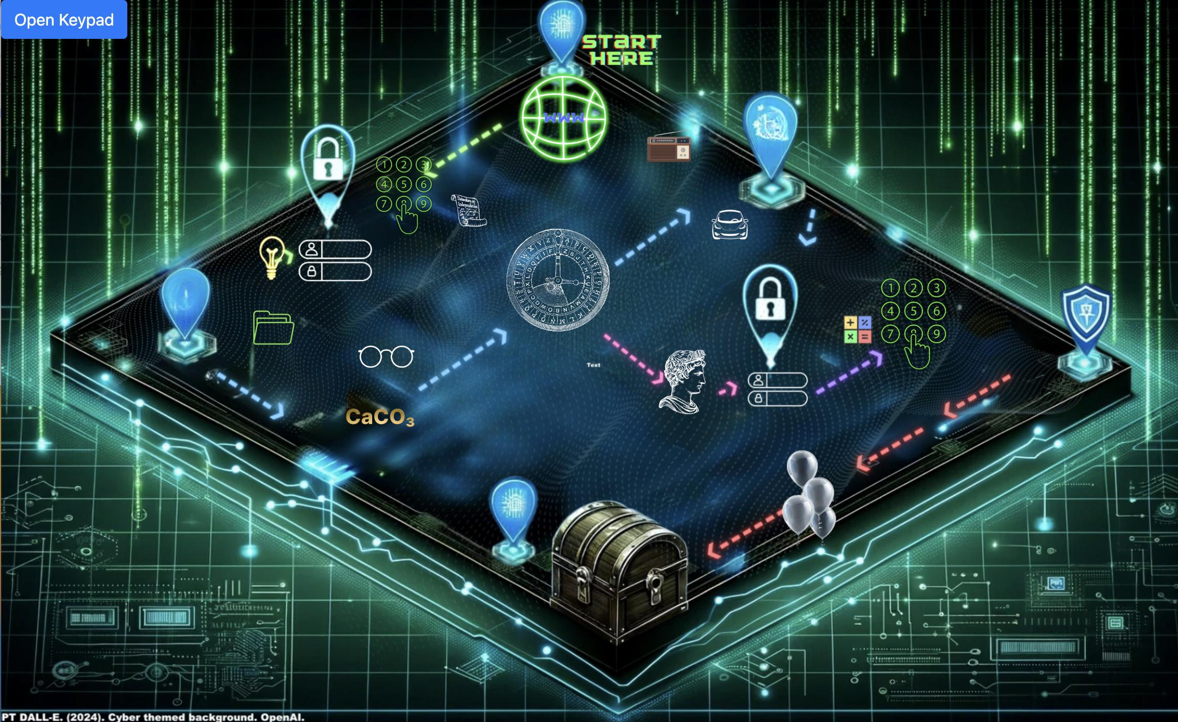 DigitalTreasureHunt Screenshot 1
